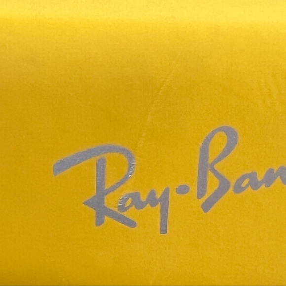 RAY-BAN YELLOW HARD SHELL CASE EYEGLASSES/SUNGLASSES CASE *READ* - Picture 7 of 15